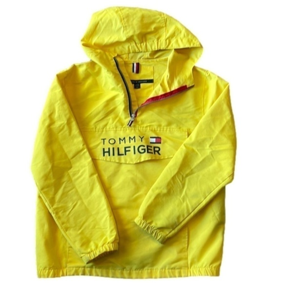 Tommy Hilfiger Kids Unisex L Pull Over Windbreaker Jacket - Picture 1 of 5